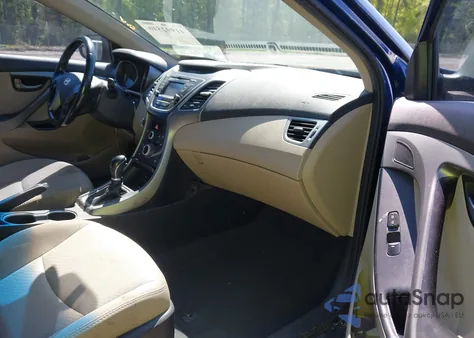 2016 Hyundai Elantra Se from USA, damaged, VIN 5NPDH4AE1GH687398